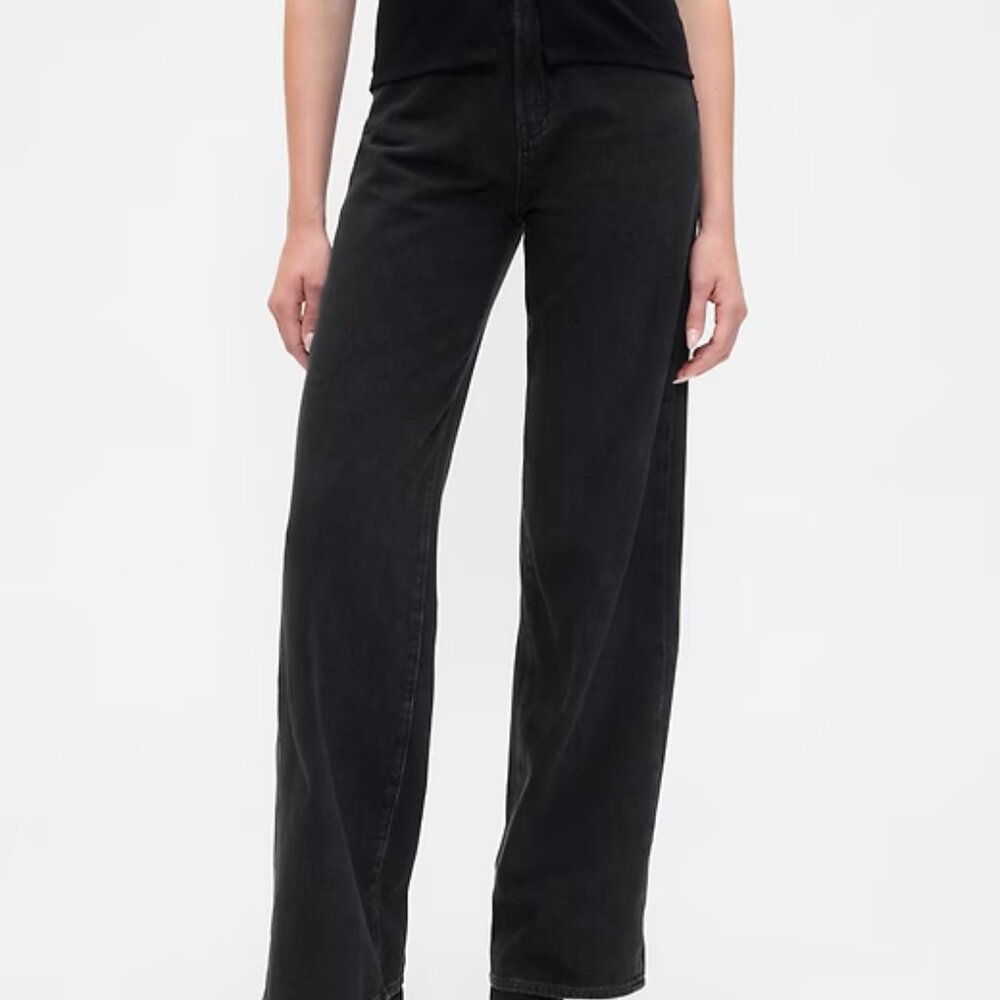 Gap High Rise Wide-Leg Jeans